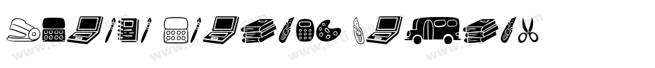 Dotuku Outline Italic字体转换